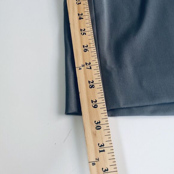 Lafayette 148 Pants Size 6 Gray Wide Leg Trousers Dress Pants Classic Minimalist - Picture 5 of 10